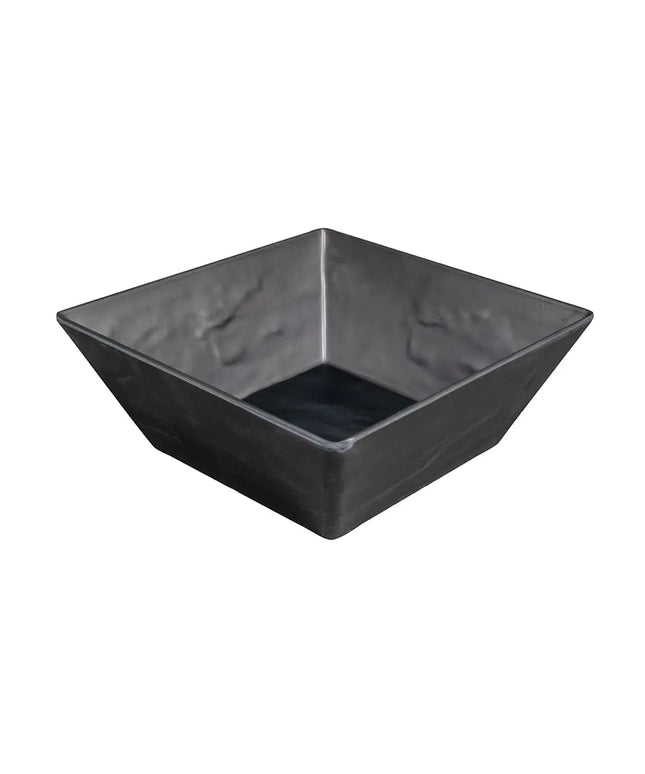 Bát Vuông Melamine Phục Vụ American Metalcraft FSMEL117 6.7 l Màu Đen