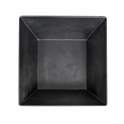 Bát Vuông Melamine Phục Vụ American Metalcraft FSMEL117 6.7 l Màu Đen