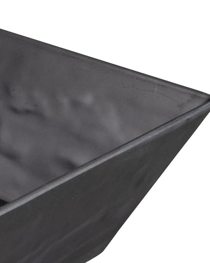 Bát Vuông Melamine Phục Vụ American Metalcraft FSMEL117 6.7 l Màu Đen
