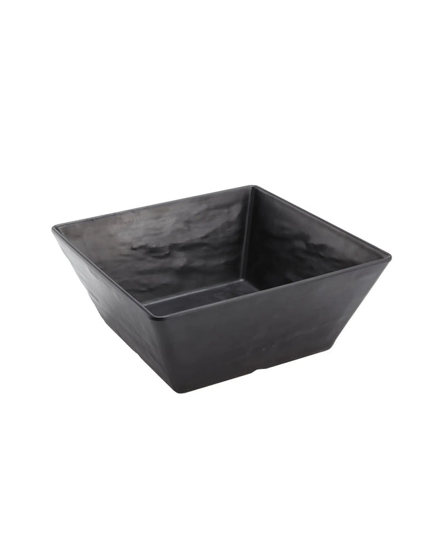 Bát Vuông Melamine Phục Vụ American Metalcraft FSMEL94 3.7 l Màu Đen