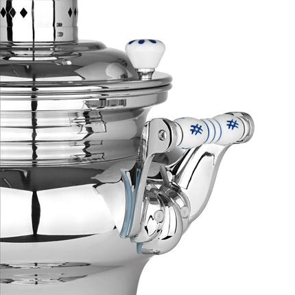 BEEM | Commercial Electric Samovar Tea Urn – 15 L - 3 kW - Stainless Steel - Includes 2 L Teapot