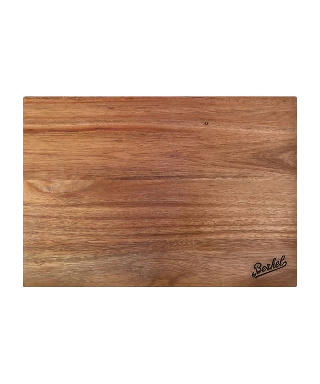 BERKEL | Acacia Wood Chopping/Cutting Board – 395×275×26 mm - non-slip - knife-friendly