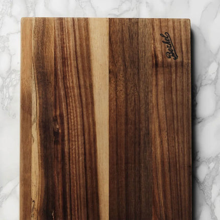 BERKEL | Acacia Wood Chopping/Cutting Board – 395×275×26 mm - non-slip - knife-friendly
