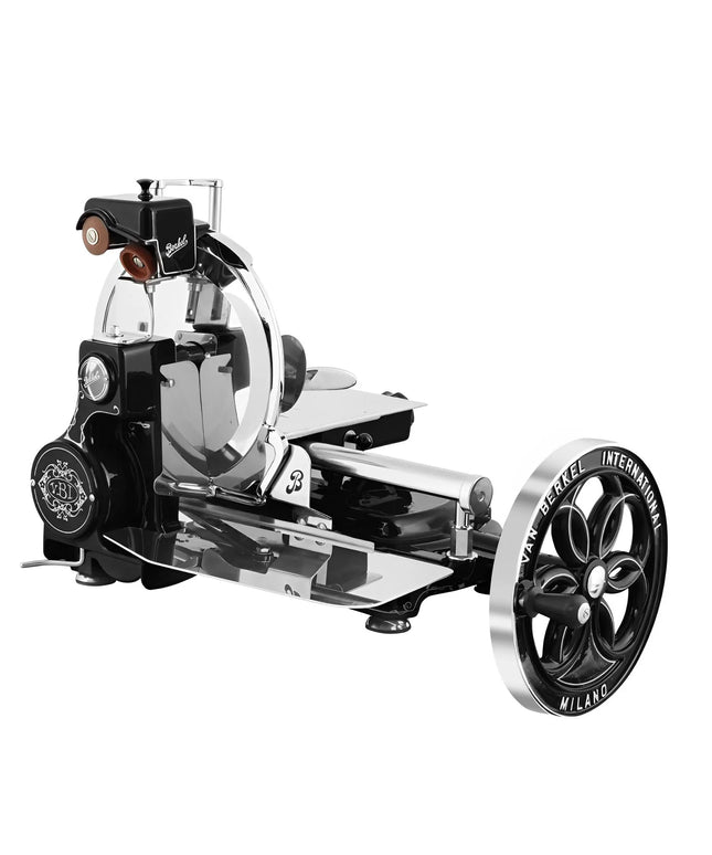 BERKEL | Commercial Flywheel Meat Slicer B114 – Ø 319 mm blade - Black - 0–1.5 mm slice thickness