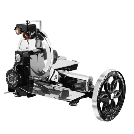 BERKEL | Commercial Flywheel Meat Slicer B114 – Ø319 mm blade - Black - With Stand - 670×825×1480 mm