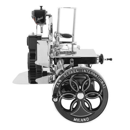 BERKEL | Commercial Flywheel Meat Slicer B114 – Ø319 mm blade - Black - With Stand - 670×825×1480 mm