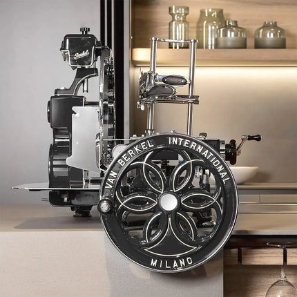 BERKEL | Commercial Flywheel Meat Slicer B114 – Ø319 mm blade - Black - With Stand - 670×825×1480 mm