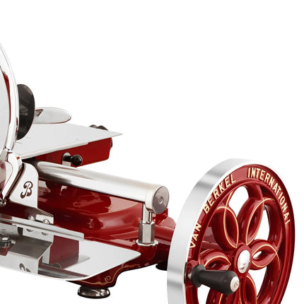 BERKEL | Commercial Flywheel Meat Slicer B114 – Ø 319 mm blade - Red - 0–1.5 mm slice thickness