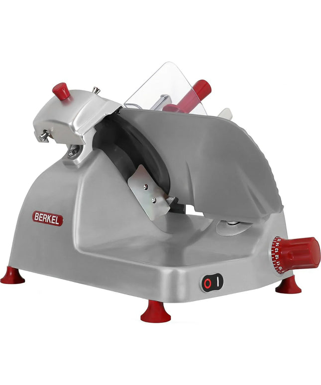 BERKEL | Commercial Pro Line XS25 Electric Gravity Feed Meat Slicer – Ø250 mm - 330 W - Grey