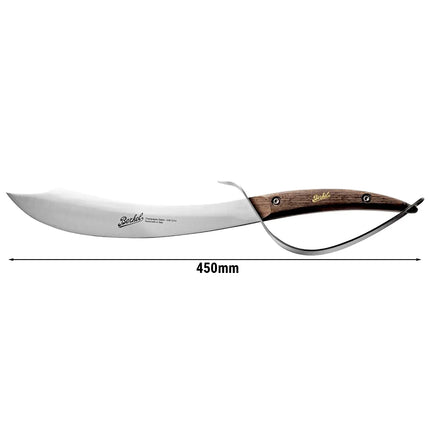 BERKEL | Elegance Champagne Sabre Knife – 310 mm blade - wenge wood handle - stainless steel