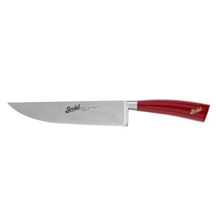 BERKEL | Elegance Chef Set – 3-Piece: Carving, Kitchen & Peeling Knives - Red