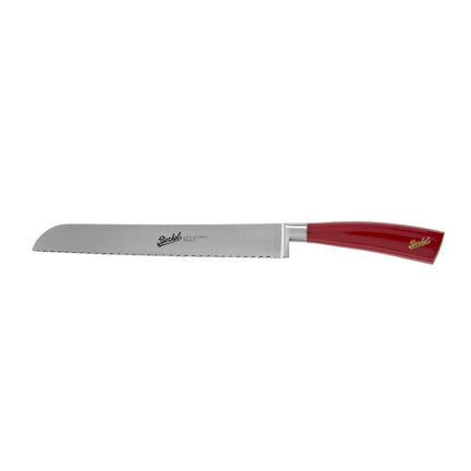 BERKEL | Elegance Chef Set – 5-Piece: Ham, Bread, Carving, Kitchen, Utility Knives - Red