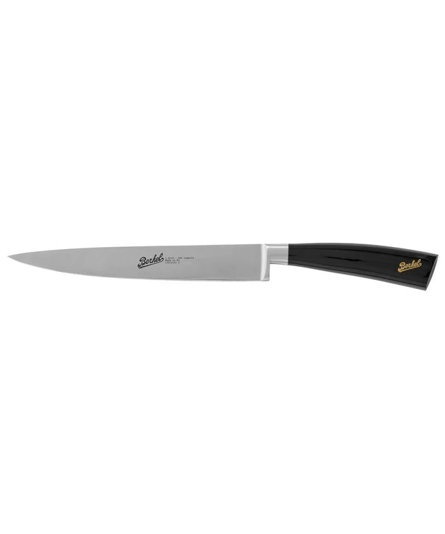 BERKEL | Elegance Filleting Knife – 21 cm - Gloss Black Resin Handle
