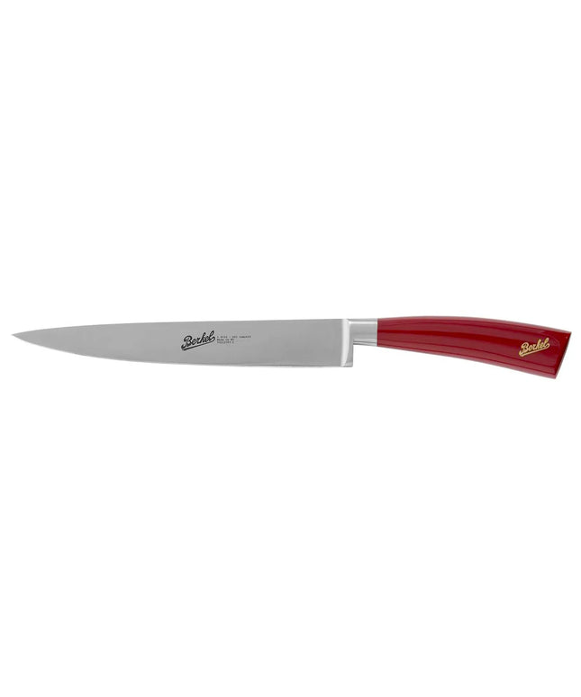 BERKEL | Elegance Filleting Knife – 21 cm - Red Resin Handle