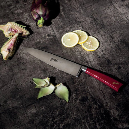 BERKEL | Elegance Filleting Knife – 21 cm - Red Resin Handle