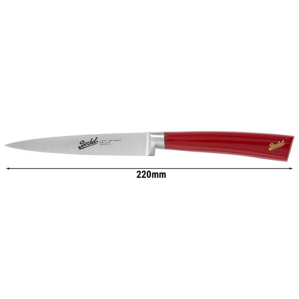 BERKEL | Elegance Paring Knife – 11 cm - Red Resin Handle