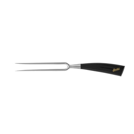 BERKEL | Elegance Roast Carving Set – 3-Piece: Knife, Fork, Sharpening Steel - Black