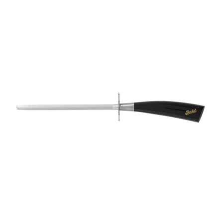 BERKEL | Elegance Roast Carving Set – 3-Piece: Knife, Fork, Sharpening Steel - Black