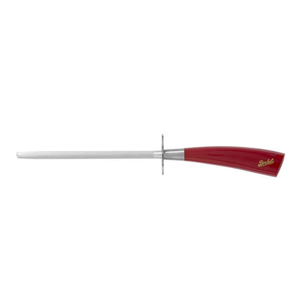BERKEL | Elegance Roast Carving Set – 3-Piece: Knife, Fork, Sharpening Steel - Red