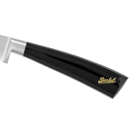 BERKEL | Elegance Steak Knife – 11 cm - Gloss Black Resin Handle