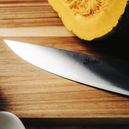 BERKEL | Teknica Professional Chef’s Knife – Black Resin Handle – 200 mm Blade – 3 mm Steel