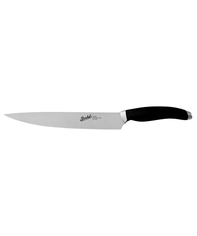 BERKEL | Teknica Professional Filleting Knife – Black Resin Handle – 240 mm Flexible Blade – 3 mm Steel
