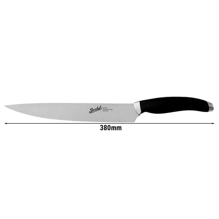 BERKEL | Teknica Professional Filleting Knife – Black Resin Handle – 240 mm Flexible Blade – 3 mm Steel