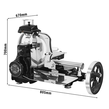 BERKEL | Tribute Flywheel Meat Slicer – Blade Ø300 mm - Black