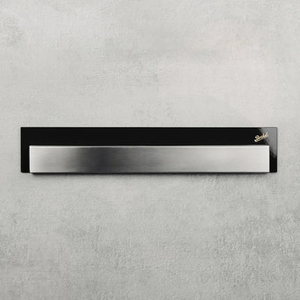 BERKEL | Wall-Mounted Magnetic Knife Strip – Black - 430 mm - AISI 304 Stainless Steel