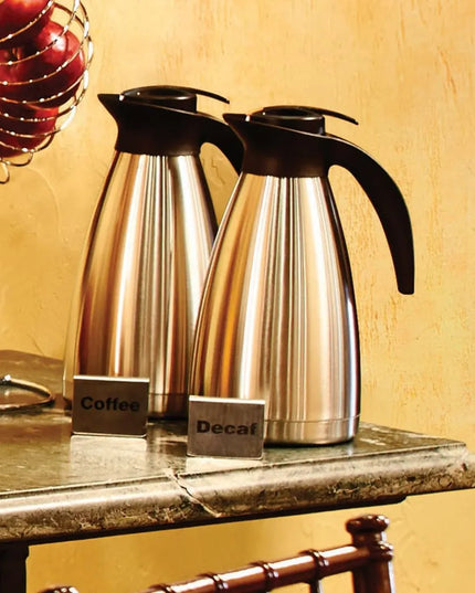Biển Bàn "Decaf" Tablecraft B2 5.1 cm x 6.4 cm, Inox