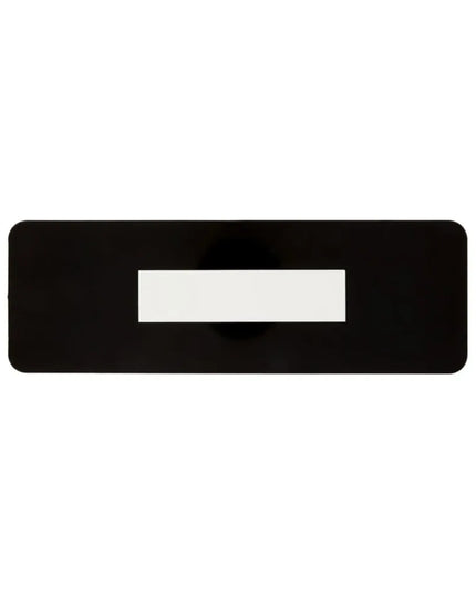 Biển Báo "Chỉ Rửa Tay" Vollrath 4504, 7.6 x 22.9 cm, Chữ Trắng Nền Đen