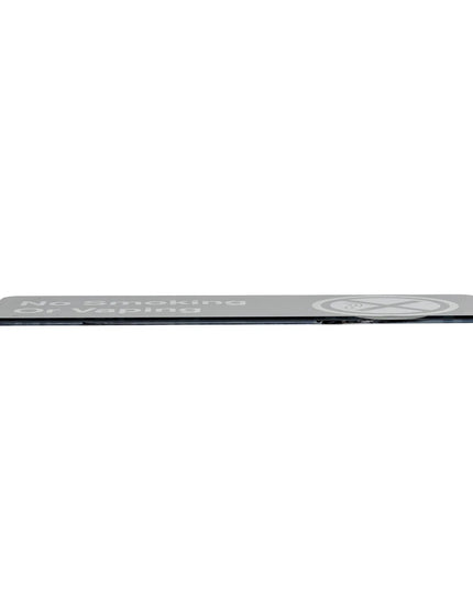 Biển Cấm Hút Thuốc Và Vaping Tablecraft 394564 7.6 x 22.9 cm, Nhựa, Màu Đen