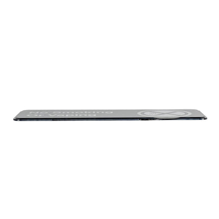 Biển Cấm Hút Thuốc Và Vaping Tablecraft 394564 7.6 x 22.9 cm, Nhựa, Màu Đen