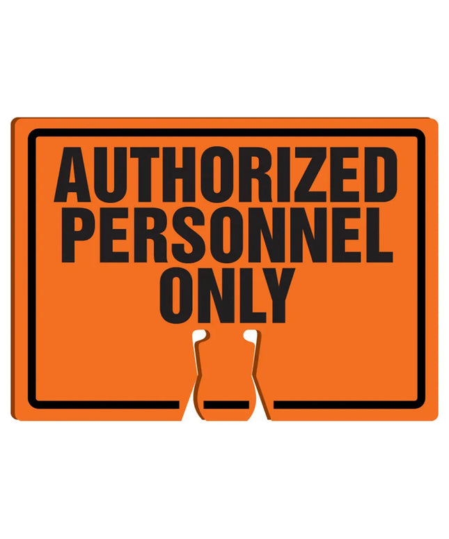 Biển Cảnh Báo Gắn Cọc "Authorized Personnel Only" Accuform Signs FBC764 25.4 x 35.6 cm, Nhựa