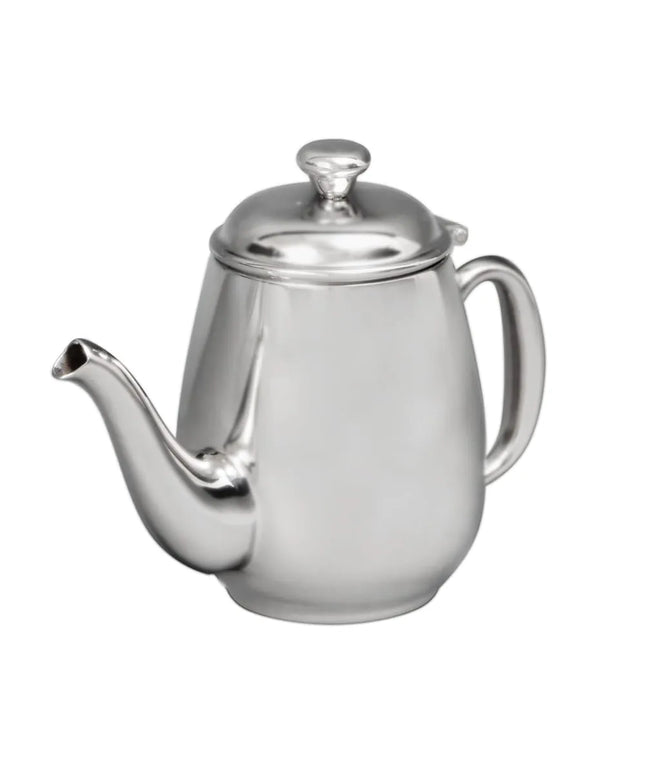 Bình Cà Phê Vòi Cổ Ngỗng Tay Cầm Rỗng Bề Mặt Gương Vollrath 46593 355 ml
