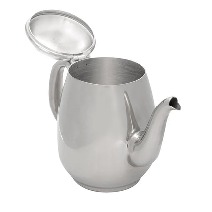 Bình Cà Phê Vòi Cổ Ngỗng Tay Cầm Rỗng Bề Mặt Gương Vollrath 46595 1 l