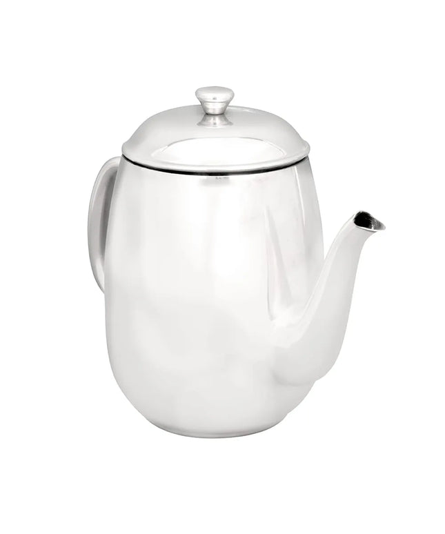Bình Cà Phê Vòi Cổ Ngỗng Tay Cầm Rỗng Bề Mặt Gương Vollrath 46596 2 l