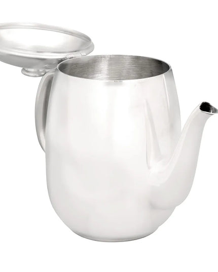 Bình Cà Phê Vòi Cổ Ngỗng Tay Cầm Rỗng Bề Mặt Gương Vollrath 46596 2 l