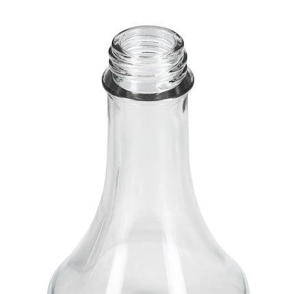 Bình Đựng Dầu Giấm Tablecraft 608 237 ml Nắp Chrome - Thủy Tinh, Trong Suốt