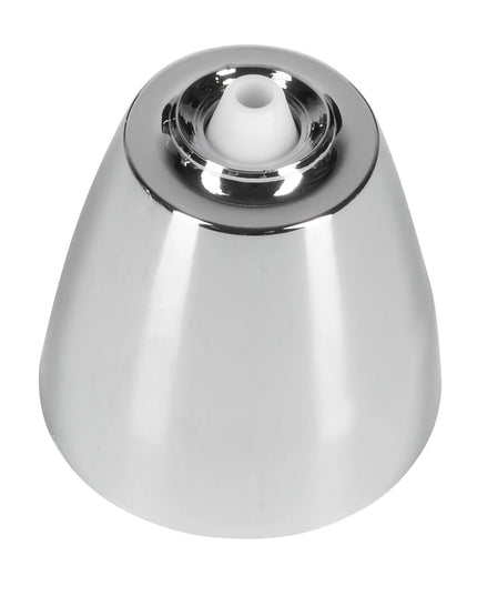 Bình Đựng Dầu Giấm Tablecraft 608 237 ml Nắp Chrome - Thủy Tinh, Trong Suốt