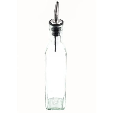 Bình Đựng Dầu Giấm Tablecraft 9085 251 ml Vòi Rót Inox - Thủy Tinh, Xanh Lá Nhạt