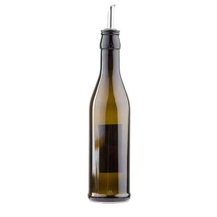Bình Đựng Dầu Giấm Tablecraft H92006 503 ml Vòi Rót Inox - Thủy Tinh, Xanh Đậm