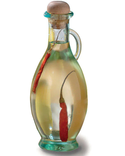 Bình Đựng Dầu Giấm Tablecraft H9220 237 ml Nút Bần - Thủy Tinh, Xanh Lá Nhạt