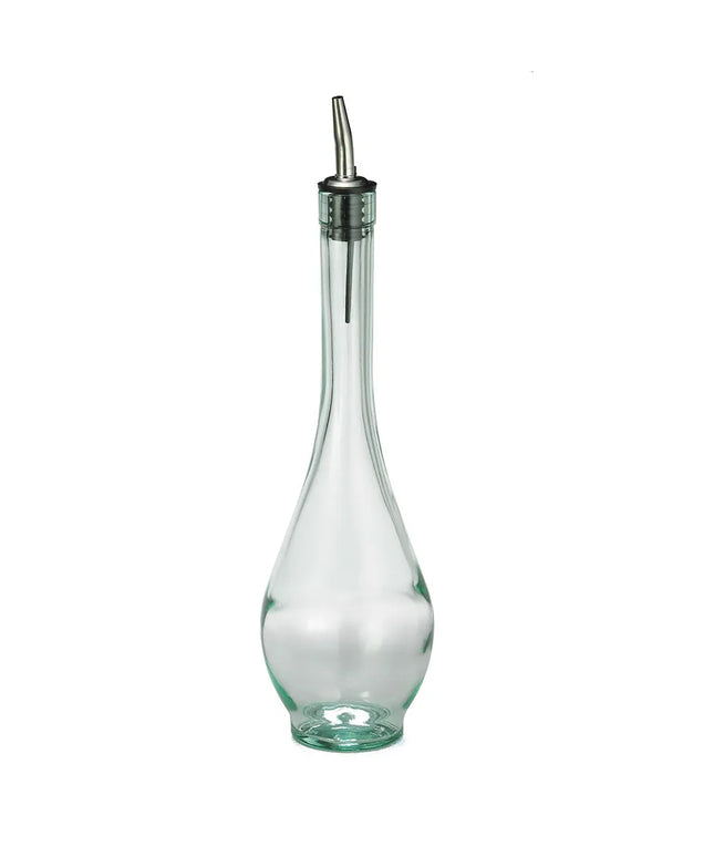 Bình Đựng Dầu Giấm Tablecraft H931 473 ml Vòi Rót Inox - Thủy Tinh, Xanh Lá Nhạt