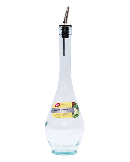 Bình Đựng Dầu Giấm Tablecraft H931 473 ml Vòi Rót Inox - Thủy Tinh, Xanh Lá Nhạt