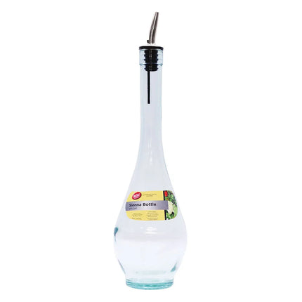 Bình Đựng Dầu Giấm Tablecraft H931 473 ml Vòi Rót Inox - Thủy Tinh, Xanh Lá Nhạt
