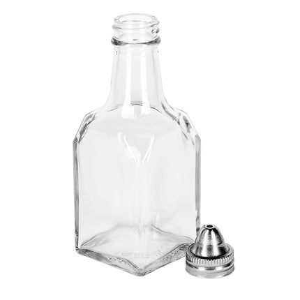Bình Đựng Dầu Giấm Winco G-104 177 ml Nắp Kim Loại - Thủy Tinh, Trong Suốt