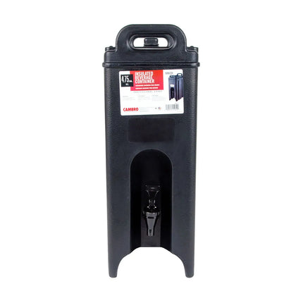Bình Đựng Đồ Uống Cách Nhiệt Cambro 500LCD110 Camtainer 18.9 Lít Đen