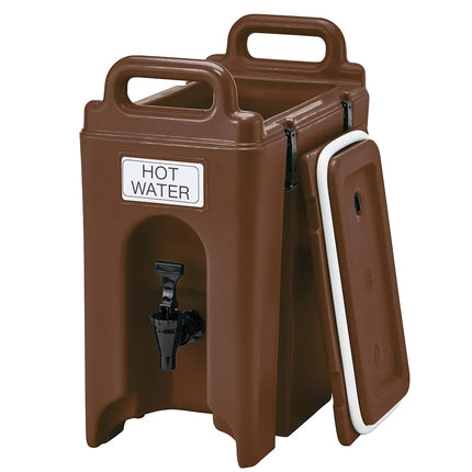Bình Đựng Đồ Uống Giữ Nhiệt Camtainer® Cambro 250LCD131 9.5 lít Màu Nâu Đậm