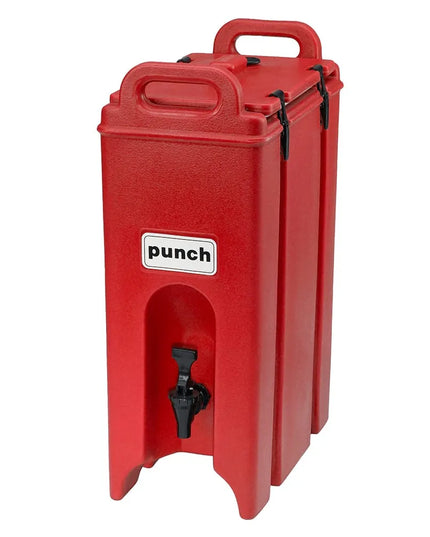 Bình Đựng Đồ Uống Giữ Nhiệt Camtainer® Cambro 500LCD158 18.9 lít Màu Đỏ